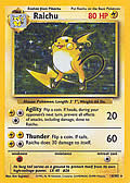 Raichu aus dem Set Basis