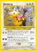 Girafarig aus dem Set Neo Destiny