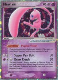 Mew ex aus dem Set EX Holon Phantoms