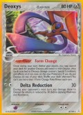 Deoxys aus dem Set EX Holon Phantoms