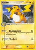 Raichu aus dem Set EX Holon Phantoms