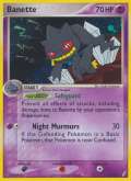 Banette aus dem Set EX Crystal Guardians