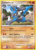 Lucario aus dem Set POP 6