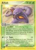 Arbok aus dem Set EX Sandsturm