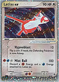 Latias ex aus dem Set EX Drache