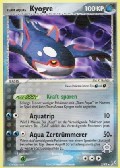 Team Aquas Kyogre aus dem Set Themendeck: Team Aqua