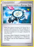 Team Galaktiks Erfindung G-101 Energiegewinn aus dem Set DPt Platin