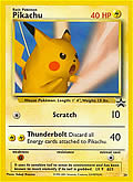 Pikachu aus dem Set Blackstar Promo