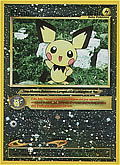 Pichu aus dem Set Blackstar Promo