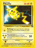 Pikachu aus dem Set Blackstar Promo