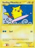 Surfendes Pikachu aus dem Set DPt Aufstieg der Rivalen