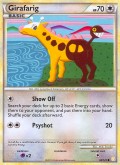 Girafarig aus dem Set HeartGold & SoulSilver 