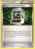 Pokmon-Kommunikation aus dem Set Schwarz und Wei