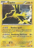 Zapdos aus dem Set Schwarz und Wei - Kommende Schicksale