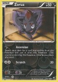 Zorua aus dem Set Schwarz und Wei - Erforscher der Finsternis