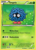 Tangela aus dem Set Schwarz und Wei - berschrittene Schwellen