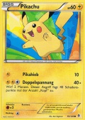 Pikachu aus dem Set Schwarz und Wei - berschrittene Schwellen