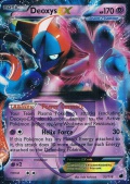 Deoxys EX aus dem Set Schwarz und Wei - Plasma Frost