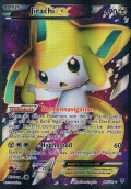 Jirachi EX aus dem Set Schwarz und Wei - Plasma Blaster