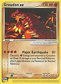 Groudon ex aus dem Set Nintendo Promo