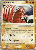 Groudon ex aus dem Set Nintendo Promo