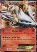 Reshiram EX aus dem Set Schwarz und Wei - Legendre Schtze