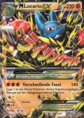 M-Lucario EX aus dem Set XY Fliegende Fuste