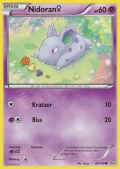 Nidoran w aus dem Set XY Protoschock