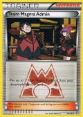 Team Magma Admin* aus dem Set XY Doppeltes Dilemma