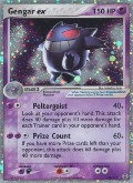 Gengar ex aus dem Set EX Feuerrot und Blattgrn