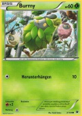 Burmy aus dem Set XY Schicksalsschmiede