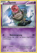 Spoink aus dem Set XY Schicksalsschmiede