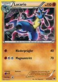 Lucario aus dem Set XY Schicksalsschmiede