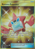 Rotom-Pokdex aus dem Set Sonne und Mond