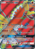 Ho-Oh GX aus dem Set Nacht in Flammen