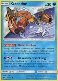 Karpador aus dem Set Aufziehen der Sturmrte