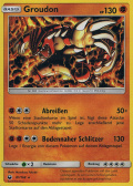 Groudon aus dem Set Sturm am Firmament