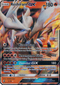 Reshiram GX aus dem Set Majestt der Drachen