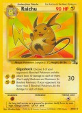 Raichu aus dem Set Fossil