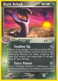 Dunkles Arbok aus dem Set EX Team Rocket Returns