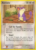 Rattfratz aus dem Set EX Team Rocket Returns