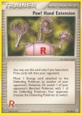 Pow! Hand Extension* aus dem Set EX Team Rocket Returns