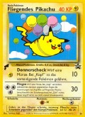 Fliegendes Pikachu aus dem Set Pikachu World Collection