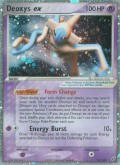 Deoxys ex aus dem Set EX Deoxys