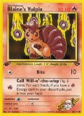 Pyros Vulpix aus dem Set Gym Challenge