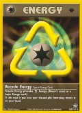 Recycle-Energie aus dem Set Neo Genesis